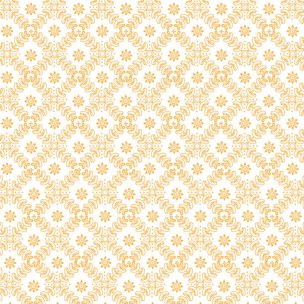 印尼民族传统花卉图案图片下载