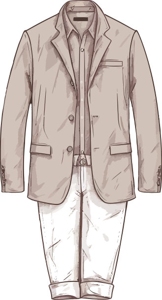 优雅男士时装套装图片下载