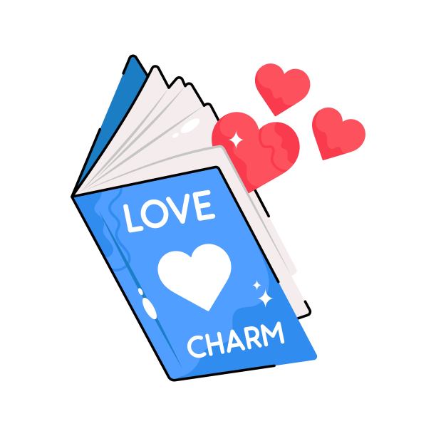 爱书涂鸦矢量轮廓图标。EPS 10文件图片下载