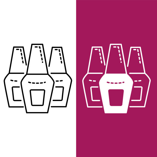 图标指甲油美甲沙龙图片下载