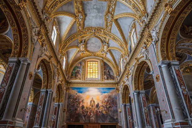 卡西诺，拉齐奥，意大利蒙特卡西诺的本笃会修道院。图片下载