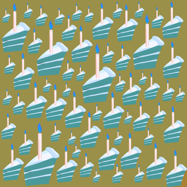 抽象庆典蛋糕包装纸设计图片下载