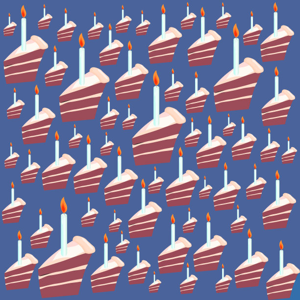 抽象庆典蛋糕包装纸设计图片下载