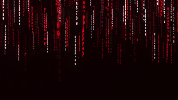 抽象的未来主义二进制背景的黑客马拉松和其他数字事件。图片下载