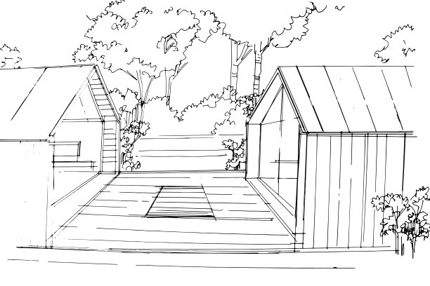 使用室内建筑、拼装图形、从事建筑工作、室内设计等。，房屋内部或室内设计图片下载