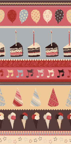 生日包装纸图片下载