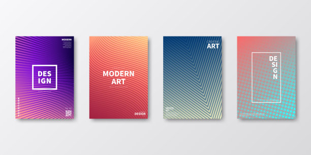 宣传册模板布局，封面设计，商业年度报告，传单，杂志图片下载