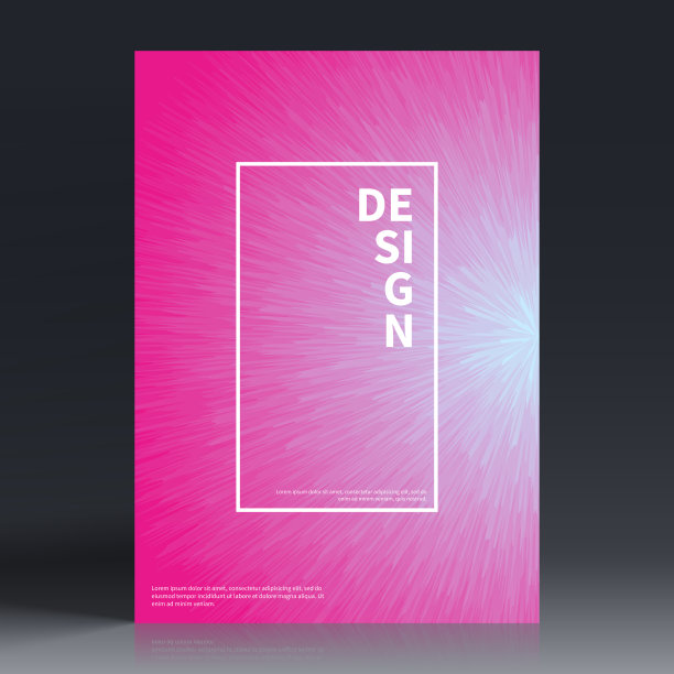 宣传册模板布局，粉色封面设计，企业年度报告，传单，杂志图片下载