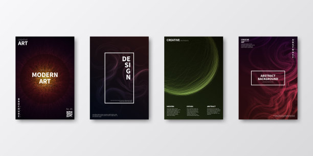 宣传册模板布局，封面设计，商业年度报告，传单，杂志图片下载