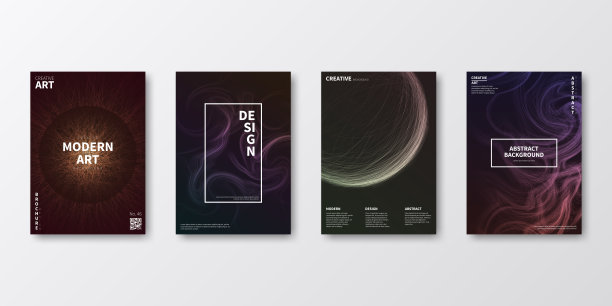 宣传册模板布局，封面设计，商业年度报告，传单，杂志图片下载