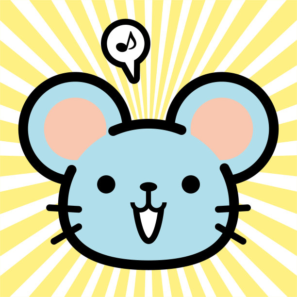 可爱的老鼠角色设计图片下载