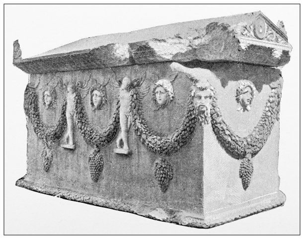 古时君士坦丁堡(伊斯坦布尔)的旅行照片:希腊石棺图片下载