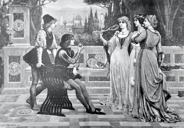 巴黎的评判，从三人中选出最漂亮的女人图片下载