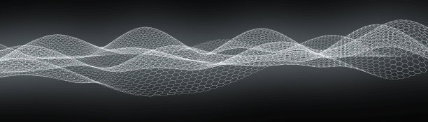 抽象技术背景计算机矩阵粒子未来网络背景三维渲染图片下载