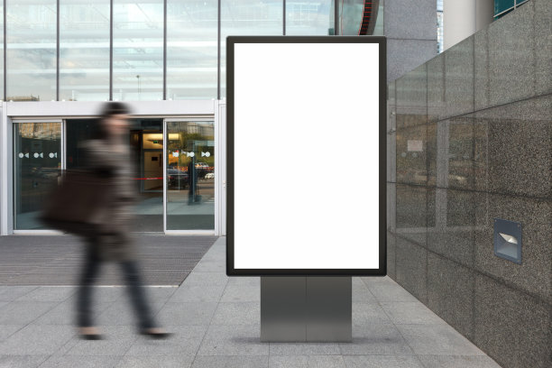 空白街头广告牌海报图片下载