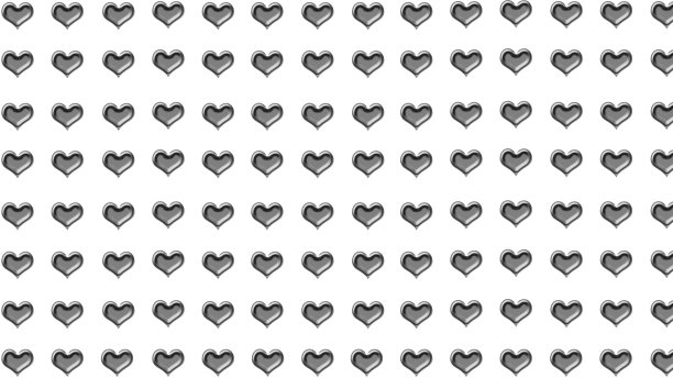 无缝图案与红心。浪漫奶油桃背景纺织品，墙纸，织物，设计。图片下载