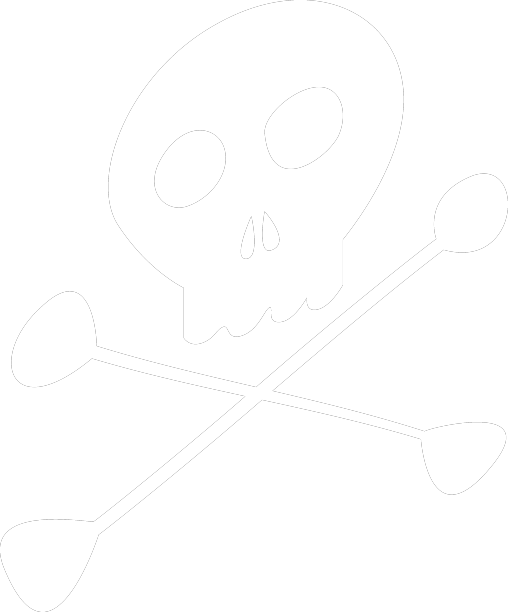 海盗旗在风中飘扬图片下载