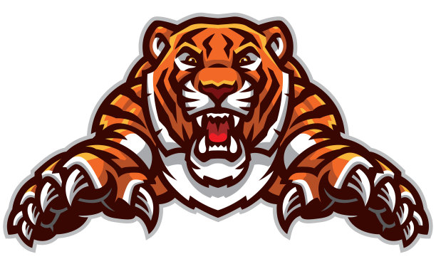 老虎跳跃图片下载