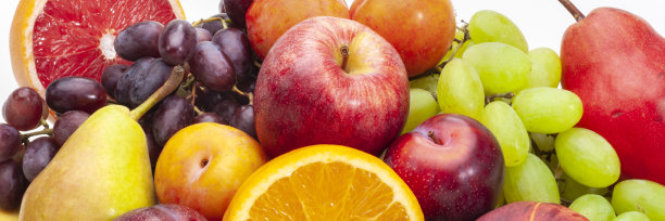 摆放新鲜健康的水果图片下载