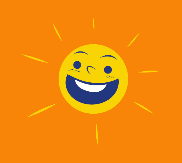 太阳表情符号图片下载