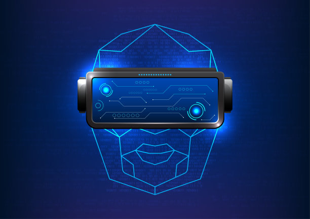 虚拟现实技术穿戴虚拟现实技术的机器人正在学习进入虚拟世界。它是一种创造虚拟环境的技术，也用于交流和娱乐图片下载