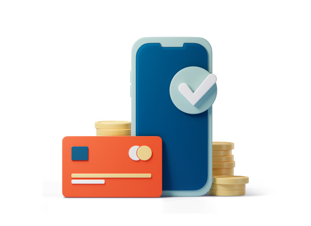 付款成功，已批准。有信用卡和硬币的智能手机。在线卡支付概念资金转移，移动钱包概念的横幅，移动应用程序，登陆页面图片下载