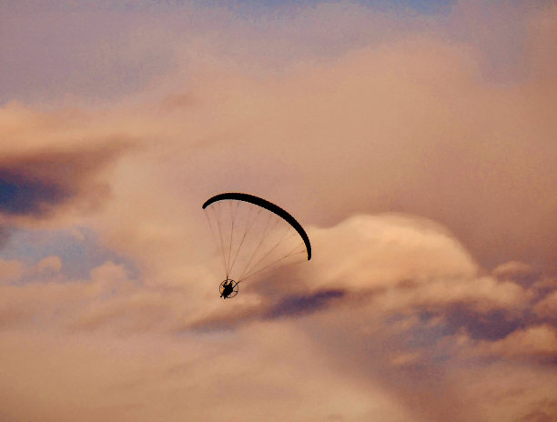 人类洞穴艺术1在天空中翱翔的剪影图片下载