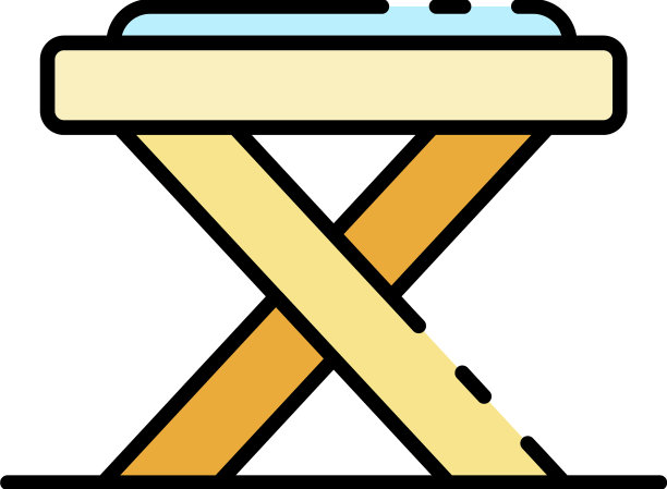 木工表图标颜色轮廓图片下载