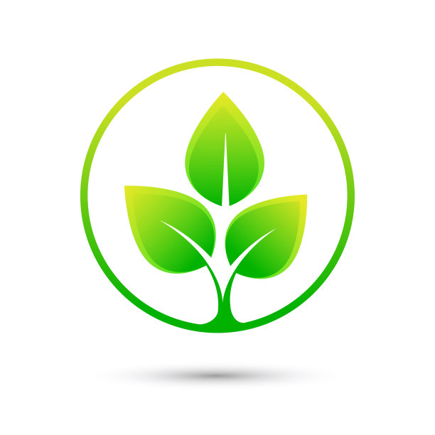 叶子图标设计图片下载