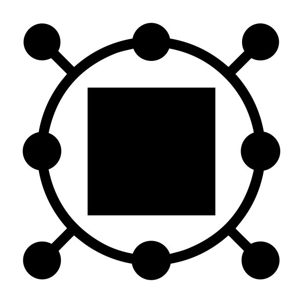 网络架构图，网络图，网络组织结构图图标图片下载