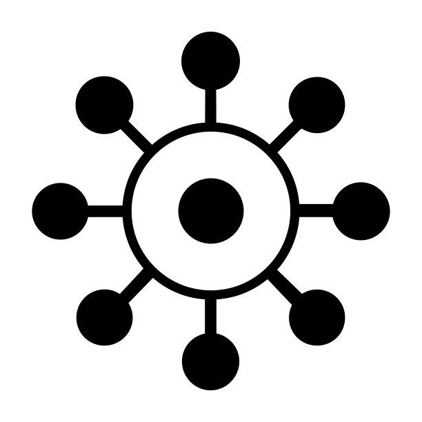 网络架构网络图网络拓扑结构图标图片下载