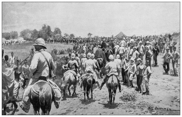 古画:哈拉尔的意大利囚犯图片下载