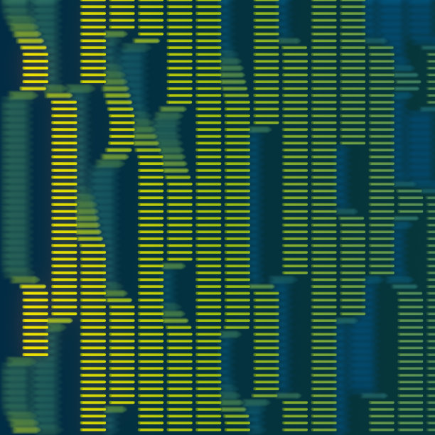 几何抽象艺术背景，多线程软件概念。三维渲染数字插图图片下载