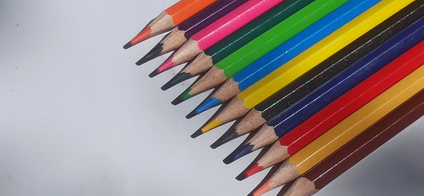 彩色画笔图片下载