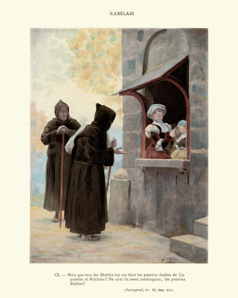 拉伯雷的庞大固埃。这些穷光蛋岂不已经够可怜的了图片下载