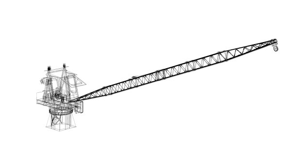 工业建筑设备的3D插图图片下载