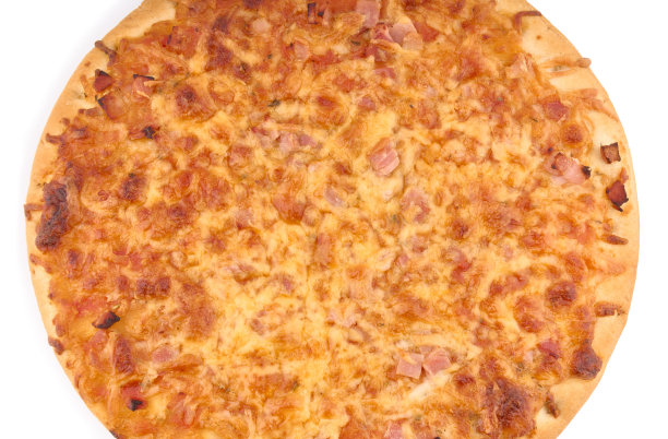 白色盘子里的披萨。快餐。意大利菜:一道意大利菜图片下载