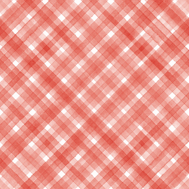 水彩条纹格子无缝图案。颜色红色条纹背景。图片下载