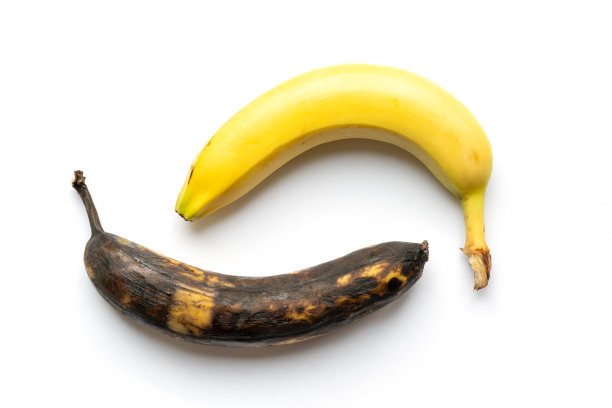 成熟和过熟的香蕉图片下载