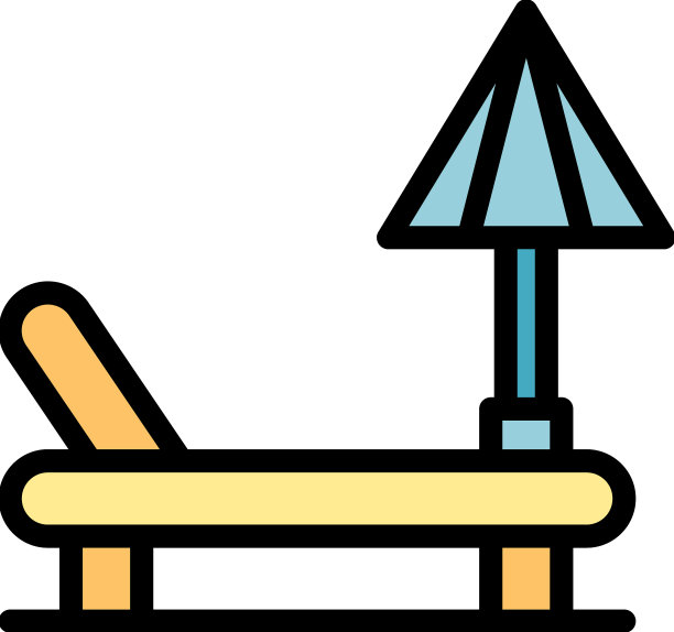 躺椅图标图片下载