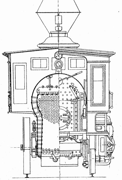 火车头平面图图片下载