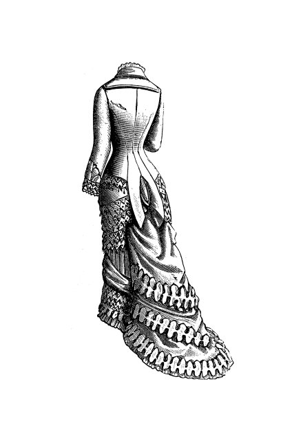 维多利亚时代的时尚衣服图片下载