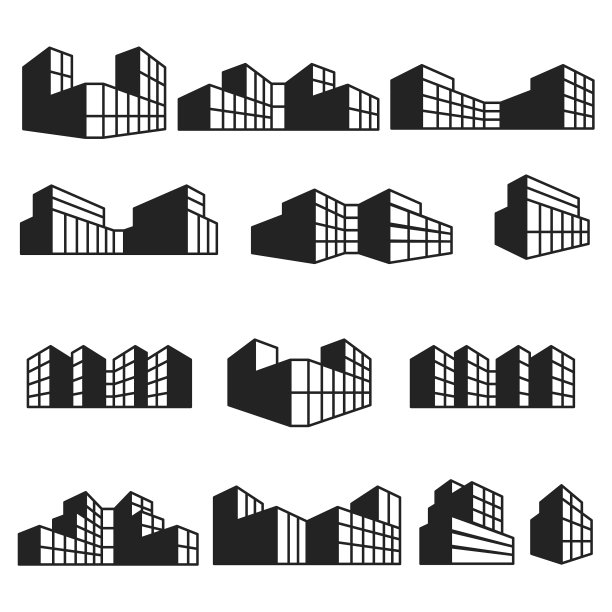 建筑图标设置图片下载