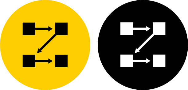 带有箭头图标的流程流图片下载