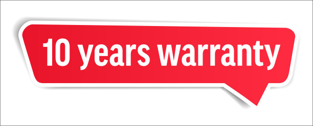 10年保修-讲话气泡，横幅，纸，标签模板。向量股票插图图片下载