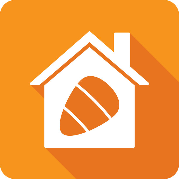 房子糖果玉米图标剪影图片下载