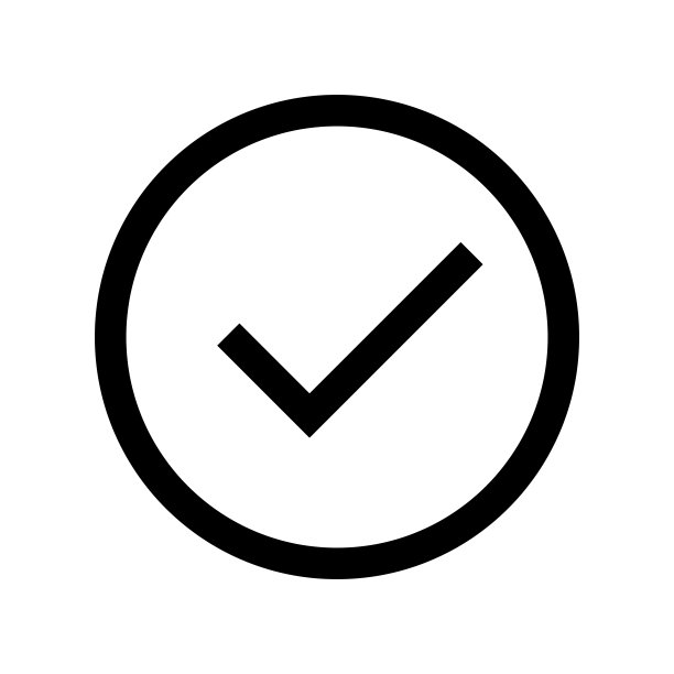 检查标记图标与可编辑的笔画。图片下载