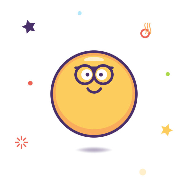 火花和星星的表情符号图片下载