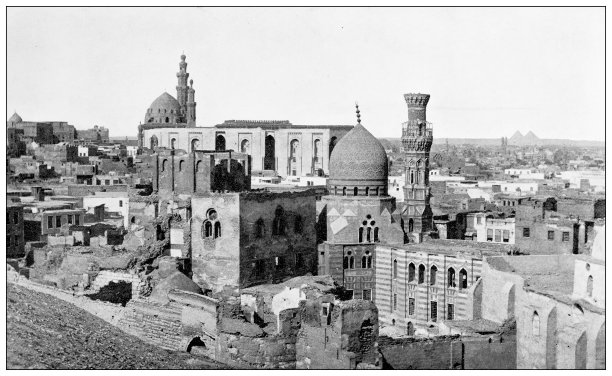 埃及的古董旅行照片：开罗图片下载