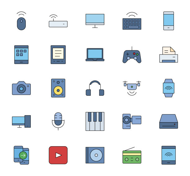 多媒体图标设置图片下载